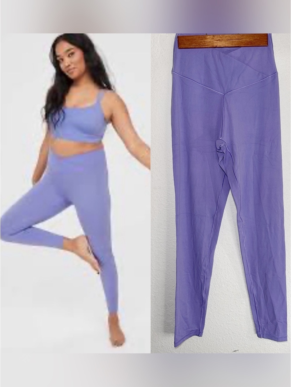 Offline by Aerie Crossover High Rise 7/8 Length 26.5” Inseam Leggings Size M